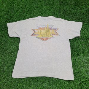 Vintage 90s Western Shirt Large 21x26 Gray